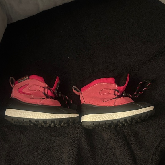 Boat Kids Pink and Black Snow Boots - Picture 6 of 7